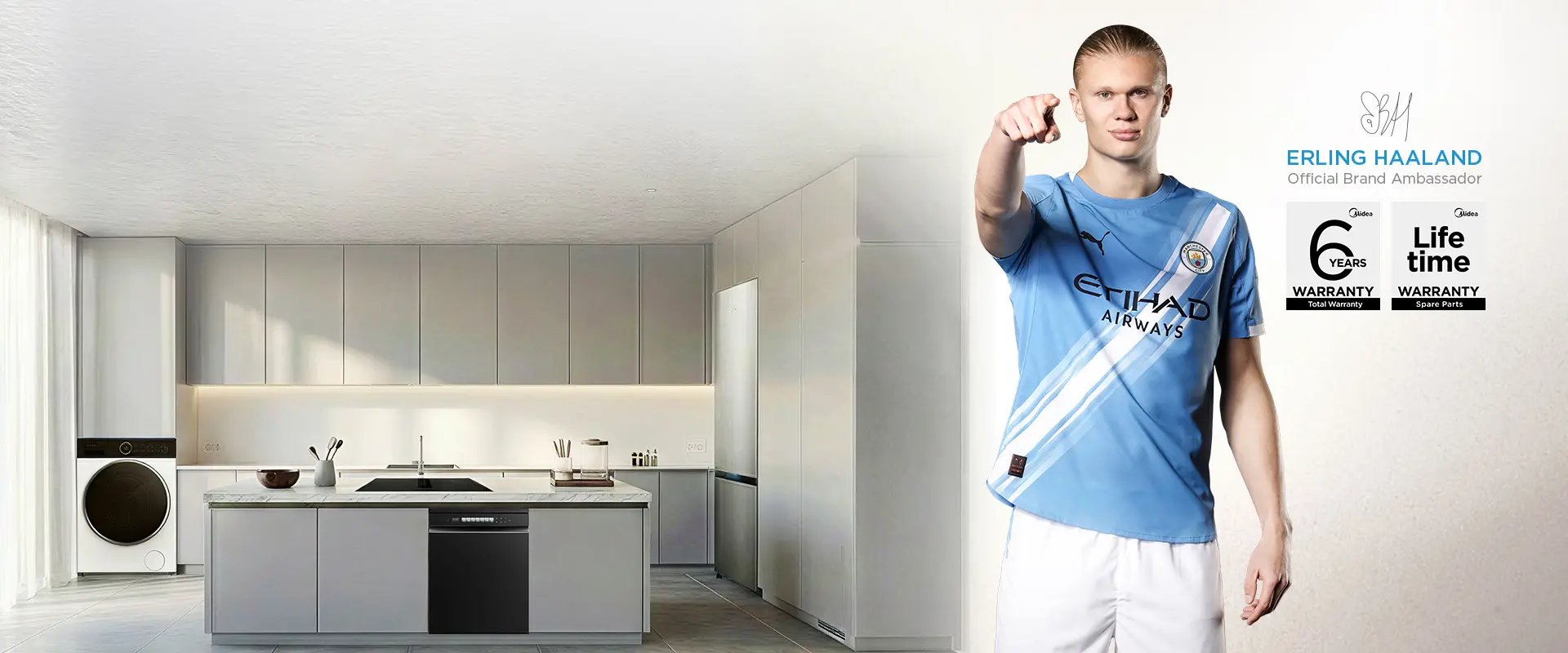 Midea 6 Year Warranty Promotion