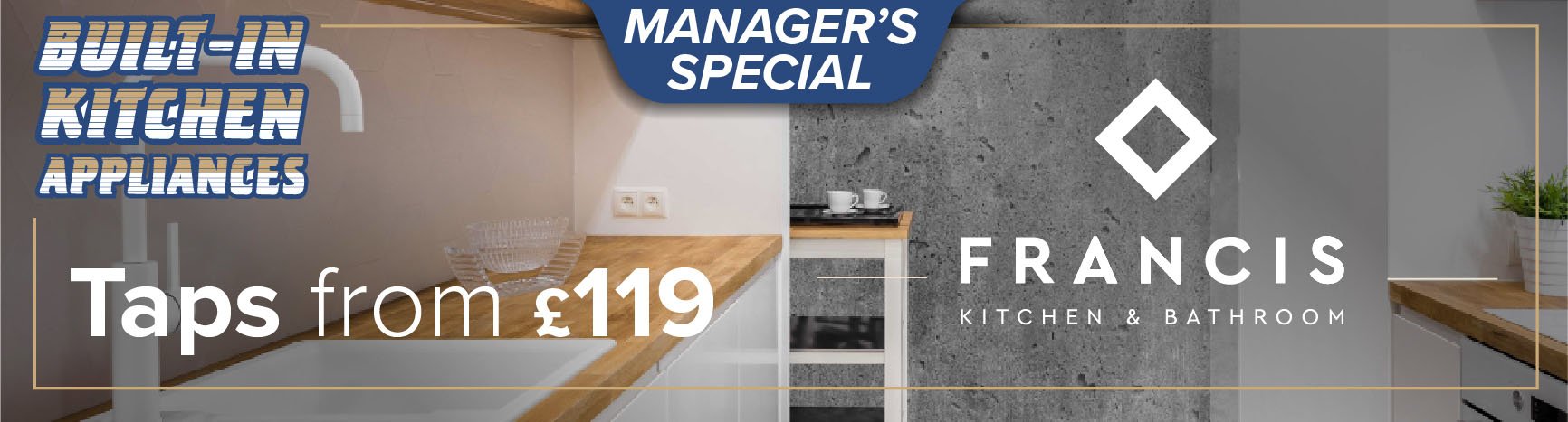 Francis Taps Special Offers