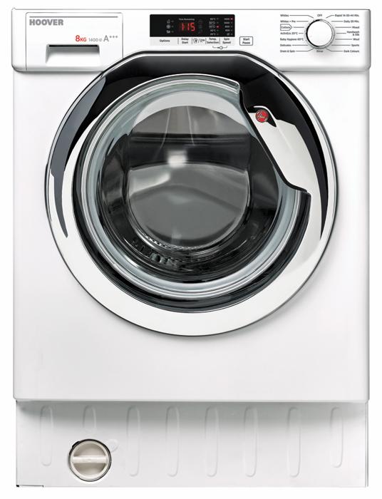 Hoover HBWM814SAC-80 Built-in Washing Machine White