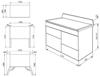 Smeg TR4110AZ 110cm Victoria Dual Fuel Range Cooker Pastel Blue