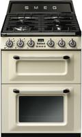 Smeg Victoria TR62P  60x60 cm Freestanding Dual Fuel Cooker Cream