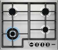 Zanussi ZGNN645X Series 40 EasyCook 4 Burner Gas Hob Stainless steel