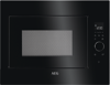 AEG MBE2658SEB 8000 26 Litres Built-in Microwave + BEX33501EB Built-in Single Electric Oven ( Built-In Combi Pack ) Black