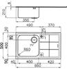 Grohe 31467SD0 S3000 1 Bowl Inset Sink Stainless steel