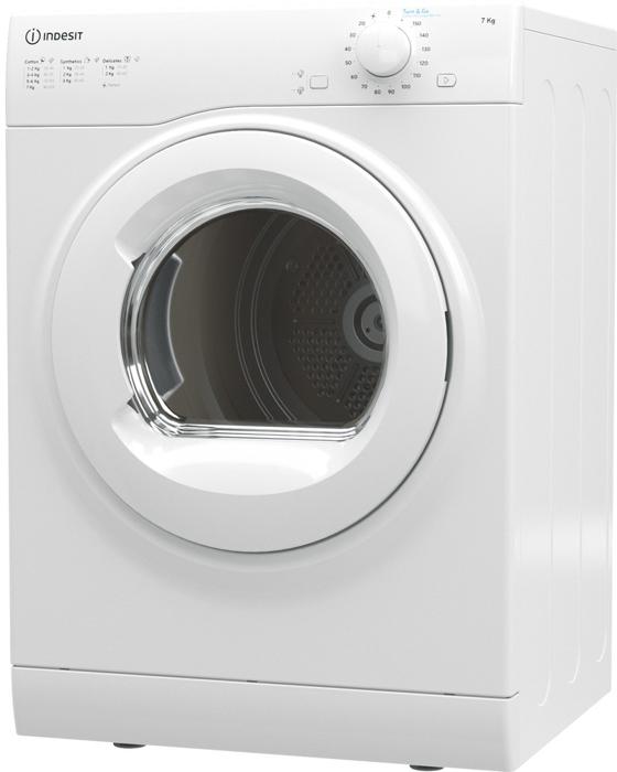 Indesit I1D80WUK 8kg Vented Tumble Freestanding Dryer White