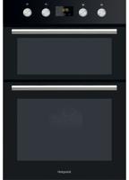 Hotpoint Class 2 DD2 844 C BL 112-Litres Combined ( DD2844CBL ) Built-in Double Electric Oven Black