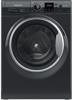 Hotpoint NSWM 1044C BS UK N 10kg 1400spin 59.5cm ( NSWM1044C ) Freestanding Washing Machine Black