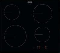 Zanussi ZHRN641K 4 Zone 59cm Ceramic Hob Black