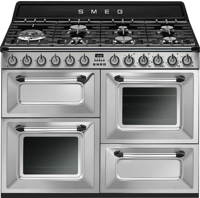 Smeg Victoria TR4110X-1 Dual Fuel Range Cooker Stainless steel