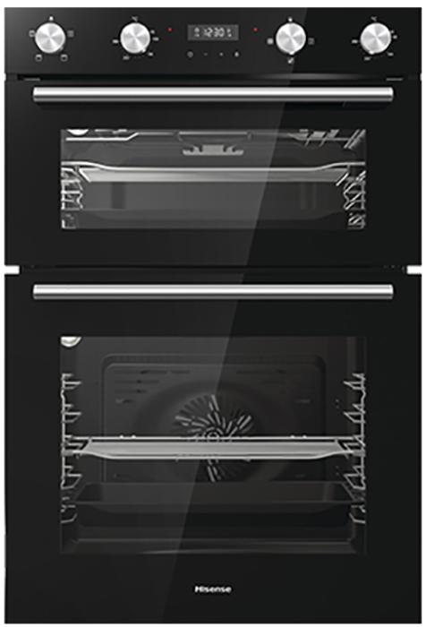 Hisense BID95211BGUK Built-in Double Electric Oven Black