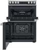 Hotpoint HDT67V9H2CX/UK 60cm 77-Litre Ceramic Hob XL Cavity Freestanding Electric Cooker Inox