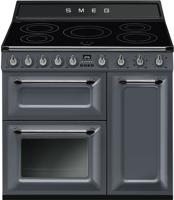 Smeg Victoria TR93IGR Thermo-ventilated 90cm Induction Range Cooker Slate Grey