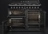Smeg Victoria  TR103BL 100cm Dual Fuel Range Cooker Black
