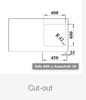 Blanco SOLIS 400-U Undermount Sink Stainless steel