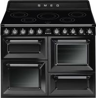 Smeg TR4110IBL 110cm Victoria Traditional Induction Induction Range Cooker Black