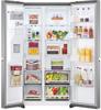 LG GSLV70PZTF NatureFRESH™ 635-Litre 913mm Wide - Plumbed Ice & Water American Style Fridge Freezer Shiny Steel