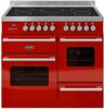 Britannia RC-10XGI-DE-RED Delphi 100cm Induction Range Cooker Red