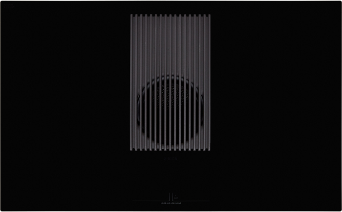 Elica NIKOLA TESLA Prime NT-PRIME-RC 83cm Air Venting ( Built-In Extractor ) Induction Hob Black Glass