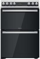 Hotpoint HDT67V9H2CW 60cm Ceramic Hob XL Cavities Freestanding Electric Cooker White
