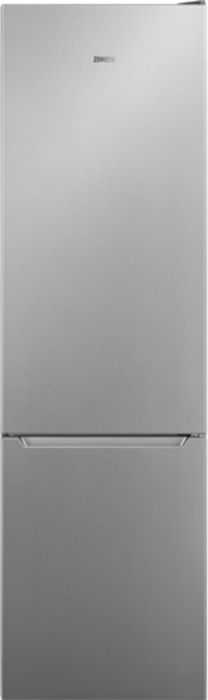 Zanussi ZNME36FU0 360-Litre 70/30 Frost Free Freestanding Fridge-Freezer Stainless Steel Effect