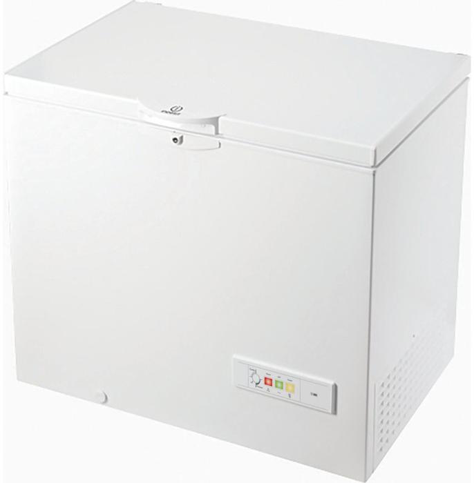 Indesit OS 1A 250 H2 1  251-Litre 101cm Chest ( OS1A250H21 ) Freestanding Freezer White