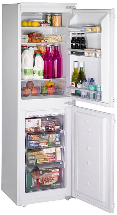Teknix BITK502FF Frost Free 234-Litre 50/50 Integrated Fridge Freezer White