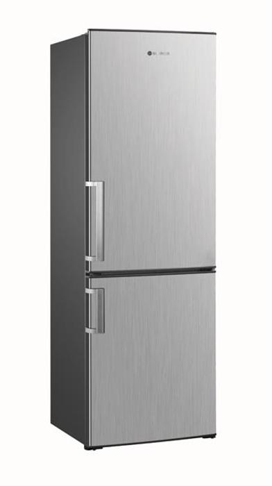 Hoover HVBF6182XFHK/1 60cm 302-Litre Frost Free 70/30 Freestanding Fridge-Freezer Stainless Steel Inox