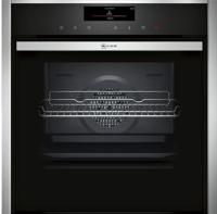 NEFF N 90 B48FT78H0B Combi-steam 60 x 60cm 71-Litre Hide & slide Built-in Single Electric Oven Stainless steel