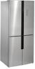 Teknix TMD4801802S 4 Door Side by Side 418-Litre 85.6cm Frost Free American Style Fridge Freezer Stainless steel