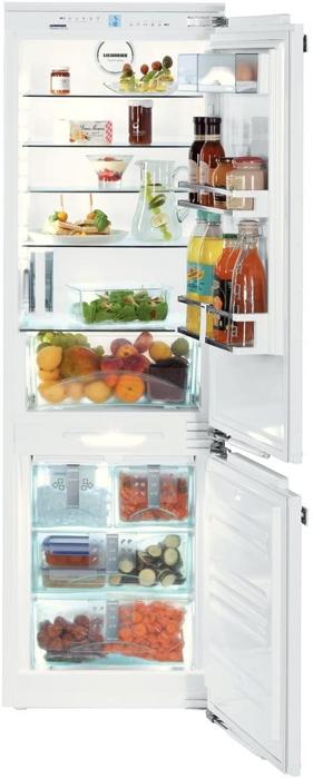 Liebherr ICN3366 Built-in With Icemaker Integrated Fridge Freezer White