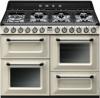 Smeg TR4110P1 Victoria 110cm Dual Fuel Range Cooker Cream