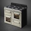 Smeg TR4110P1 Victoria 110cm Dual Fuel Range Cooker Cream