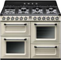 Smeg TR4110P1 Victoria 110cm Dual Fuel Range Cooker Cream