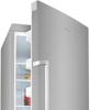 Hisense RL423N4AC11 320-Litre Tall Larder Upright 59.5cm Freestanding Fridge Stainless Steel Effect