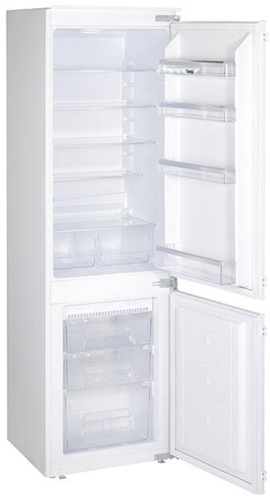 Teknix BITK702FF 248-Litre Total No Frost 70/30 Integrated Fridge Freezer White