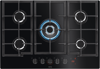 AEG HKB75450NB 8000 Series Flamelight Gas On Glass 75cm Gas Hob Black Glass