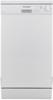 Montpellier DW1065W Slimline 10 Place Settings Freestanding Dishwasher White