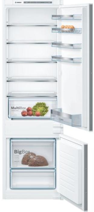 Bosch KIV87VSF0G Serie | 4 70/30 272-Litres 177.2 x 54.1cm sliding hinge Low Frost Integrated Fridge Freezer White