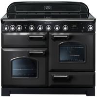 Rangemaster CDL110EICB/C Classic DL 110 (128540) Induction Range Cooker Charcoal Black / Chrome