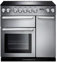Rangemaster NEX90EISS/C Nexus 90 ( 106190 ) Induction Range Cooker Stainless Steel ( Chrome Trim )