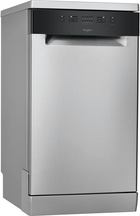 Whirlpool WSFE 2B19 X UK N SupremeClean 45cm 10 Place ( WSFE2B19XUKN ) Freestanding Dishwasher Stainless steel