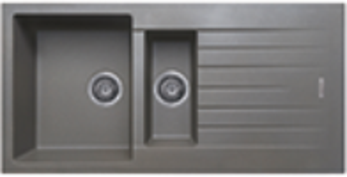Carysil TD150-GR Inset Sink Graphite Grey