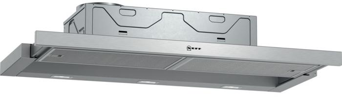 NEFF N 50 D49ED22N1B Telescopic 90cm Hood Silver Metallic
