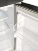 Teknix UCFF48B 86-Litre Under Counter 50cm Freestanding Fridge-Freezer Black