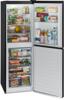 Montpellier MFF165K 50/50 Frost Free 240-Litre Freestanding Fridge-Freezer Black
