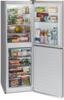 Montpellier MFF165S 50/50 Frost Free 240-Litre Freestanding Fridge-Freezer Silver