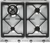 Smeg SR964XGH Victoria 60cm 4 Burner Gas Hob Stainless steel