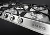 Smeg SR964XGH Victoria 60cm 4 Burner Gas Hob Stainless steel