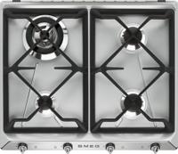 Smeg SR964XGH Victoria 60cm 4 Burner Gas Hob Stainless steel
