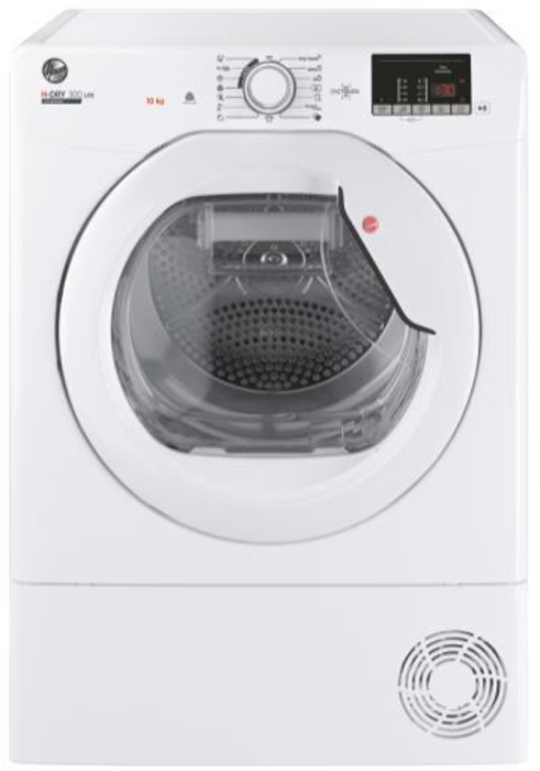 Hoover HLEC10DE H-DRY 100 Next Condenser 10kg  In Door Tank Freestanding Dryer White